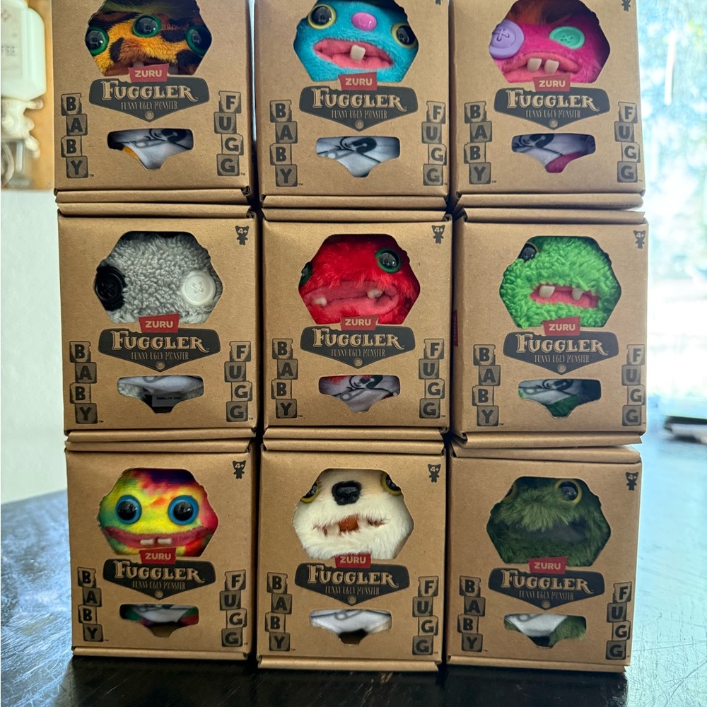 Zuru Fuggler Babies, series 2 full set - Funny Ugly Monster